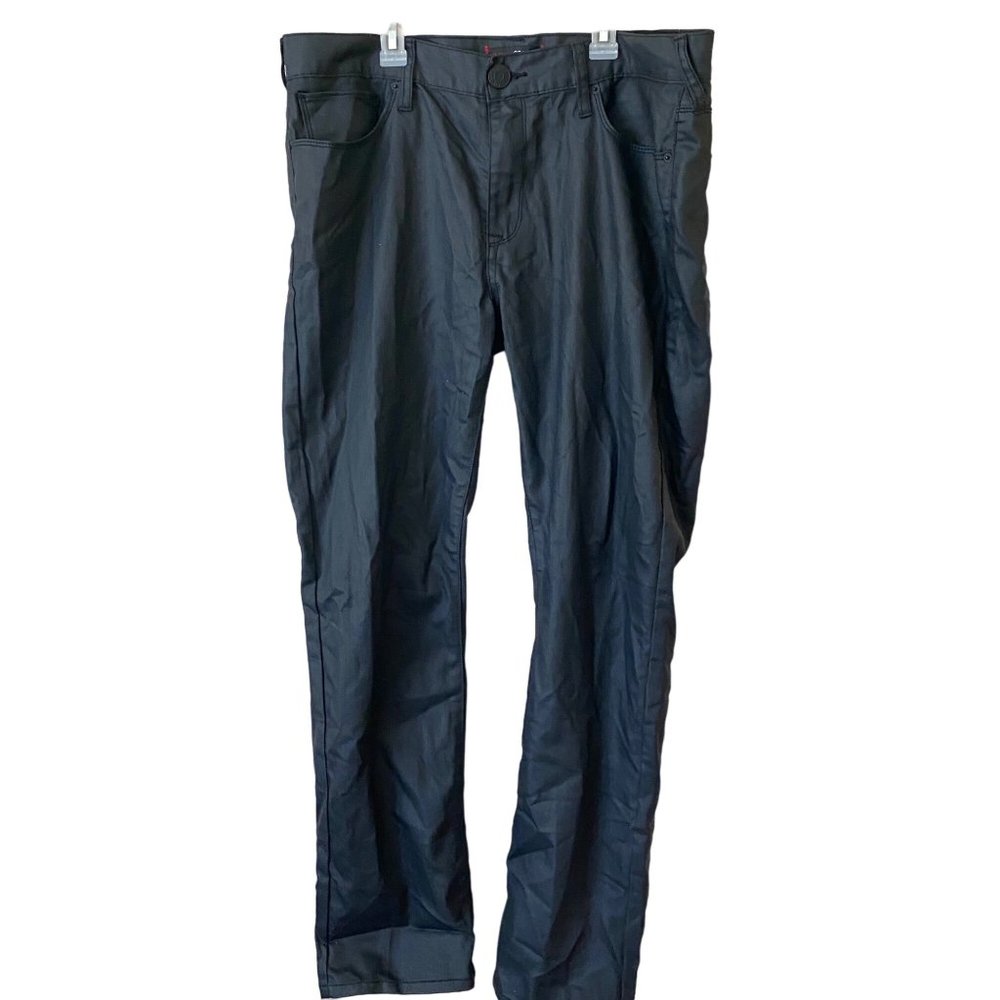 Men’s Guess Brand Black Pants Slim Straight Del Mar Fit Size 36